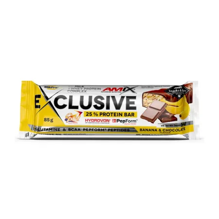 Exclusive Protein Bar 25% - 85 г банан та шоколад