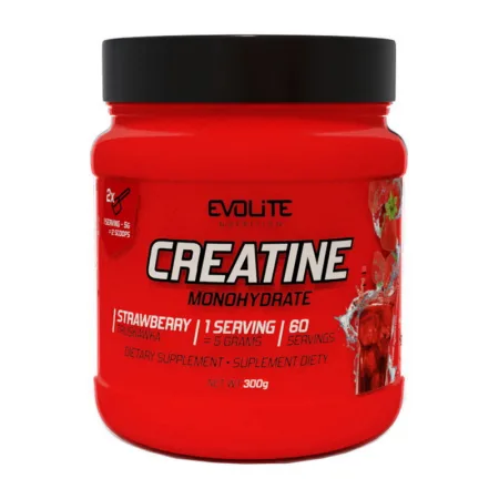 Creatine Monohydrate - 300 г Полуниця Універсальний