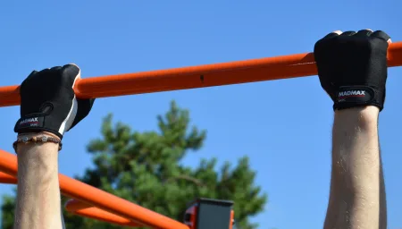 Рукавички для фітнесу MadMax MFG-250 Basic White M