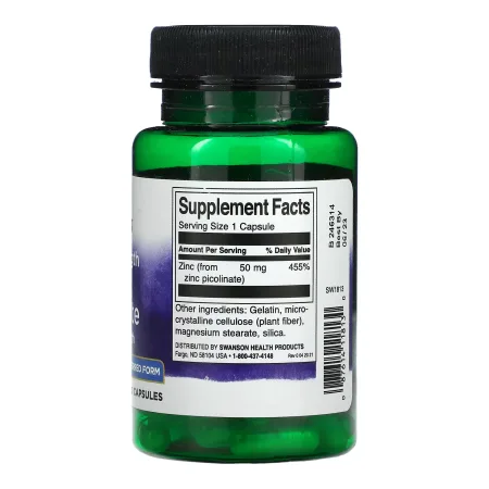 підвищеної сили Zinc Picolinate Body Preferred Form 50 мг - 60 капсул