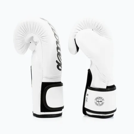 Боксерські рукавиці Fairtex BGV14 White 10 унцій (бинти в комплекті)