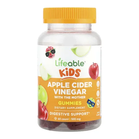 Apple Cider Vinegar with Mother for Kids - 60 Chewables