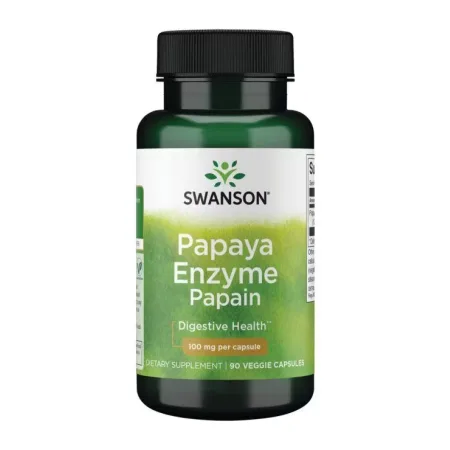 Papaya Enzyme Papain 100 мг - 90 капсул