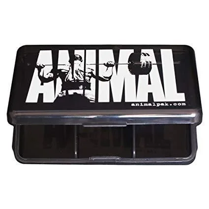 Animal energi iconic pill case чорний