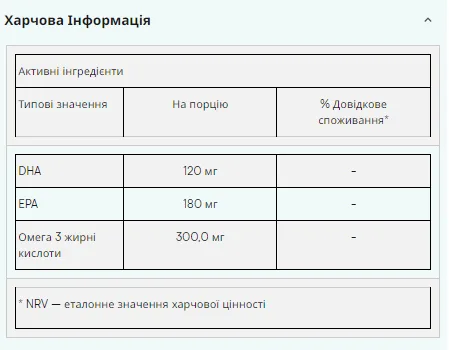 Essential Omega 3 - 90 капсул