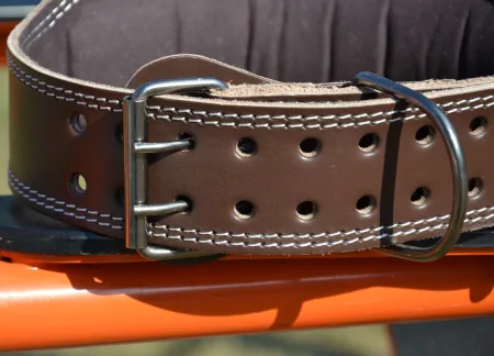 Пояс для важкої атлетики MadMax MFB-246 Full leather шкіряний Chocolate brown M