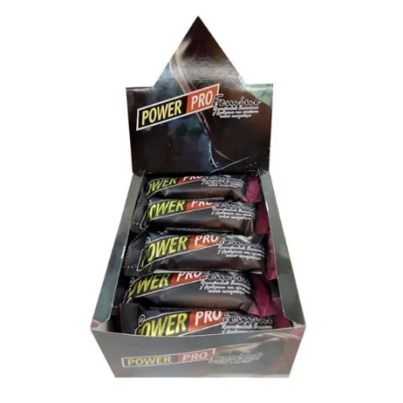 Протеїнові батончики Power Pro Protein Bar Femine 36% 20 шт по 60 г блакитний кюрасао