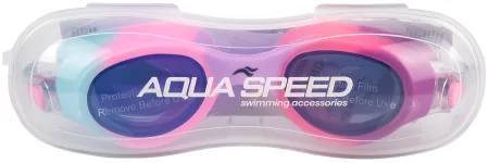Окуляри для плавання Aqua Speed PEGAZ 7829 мультиколірні дитячі универсальні OSFM (оригінал)