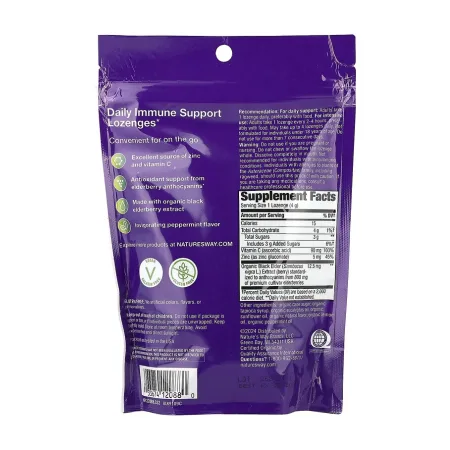 Sambucus Organic Lozenges Mint - 24 штуки