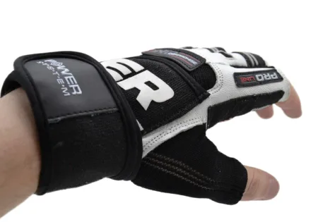 Рукавички для фітнесу Power System PS-2700 No Compromise Black/White - M