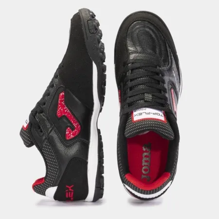 Сороконіжки Joma TOP FLEX шкіряний чорний червоний 43 розмір Чоловік TOPW2401TF (Оригінал)