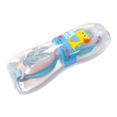 Окуляри для плавання дитячі - блакитний/рожевий