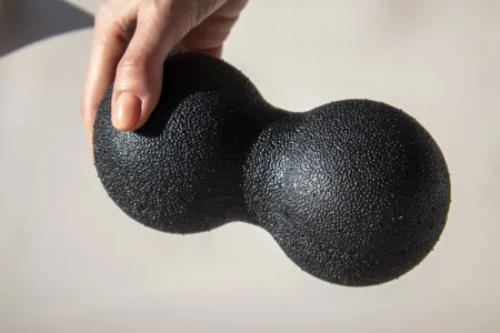 Набір масажних м'ячиків PowerPlay 4007 EPP Massage Ball чорні (3 шт.)
