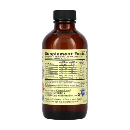 Vitamin C (Liquid) - 118 мл Апельсин