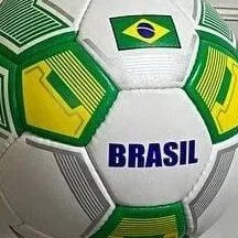 М'яч футбольний клуб "Brazil" зелений