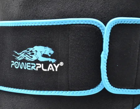 Slimming Belt PowerPlay 4303 Black-Blue