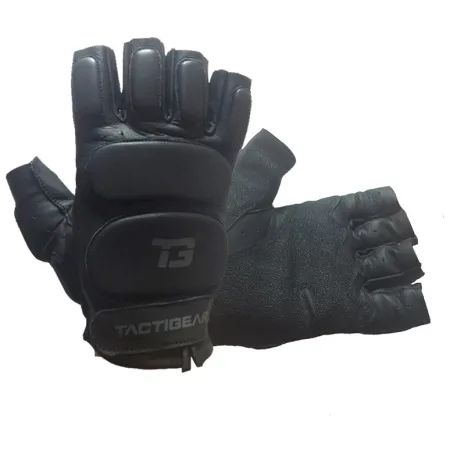 Рукавички тактичні шкіряні без пальців TACTIGEAR PS-8801 Patrol Black - M