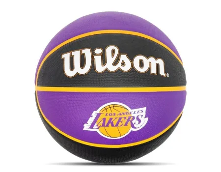 М'яч баскетбольний Wilson NBA Team Tribute Los Angeles Lakers 295 Size 7 WTB1300XBLAL (оригінал)