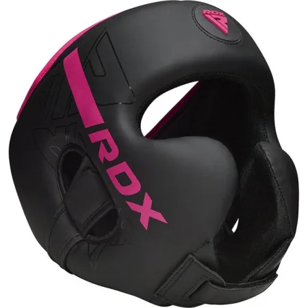 Боксерский шлем RDX F6 KARA розовый M