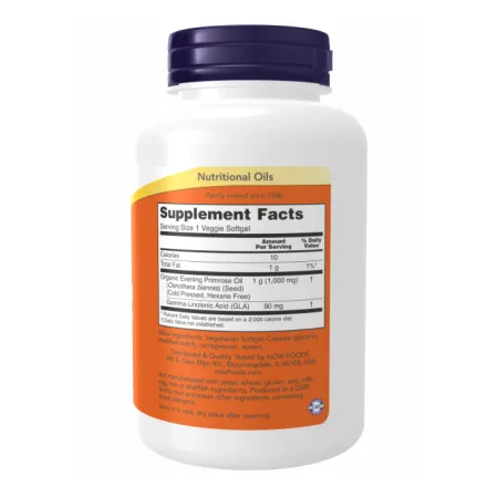 Evening Prim Oil Org 1000 мг - 90 вег. капсул