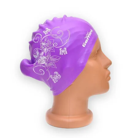 Шапочка для довгого волосся віолетта