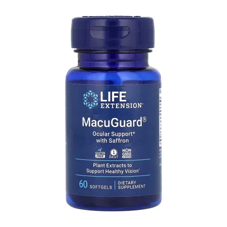 MacuGuard® Ocular Support with Saffron - 60 софтгель