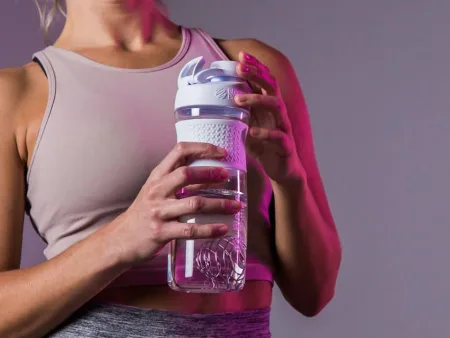 Шейкер спортивний пляшка BlenderBottle SportMixer Twist 820 мл White оригінальний