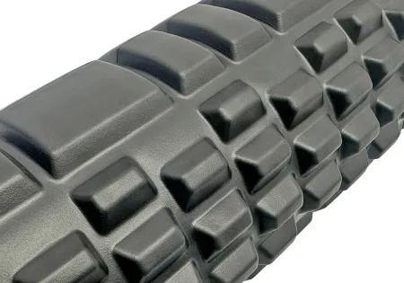 Масажний ролер EasyFit Grid Roller 60 см v.3,1 чорний