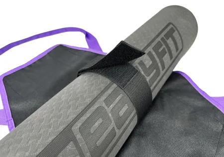 Сумка-переноска EasyFit для йога-килимка фіолетова