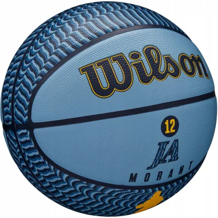 М'яч баскетбольний Wilson NBA PLAYER ICON OUTDOOR BSKT MORANT розмір 7 WZ4016901XB7 (оригінал)