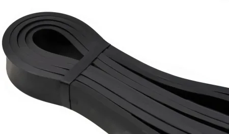 Еспандер петля гумка для фітнесу і кроссфіту PowerPlay 4117 Power Band Чорна 14 - 23 кг