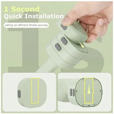 Гантелі для фітнесу набірні 2 шт по 2,5 кг 80382-5 зелений