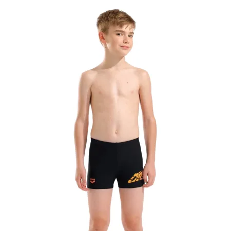 Плавки боксери для хлопчиків Arena LETTERING SWIM SHORT чорні 010864 500 оригінал 152 см