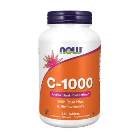 C-1000 with rose hips & bioflavonoids - 250 таблеток