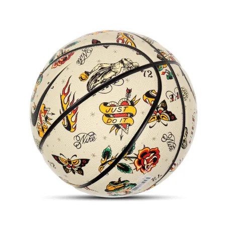 Basketball Nike BASKETBALL 8P PRM ENERGY DEFLATED KHAKI/BLACK/LT KHAKI/BLACK size 7 N.100.8259.268.07 (original)