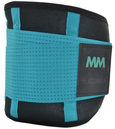 Пояс компресійний MadMax MFA-277 Slimming belt Black/turquoise L