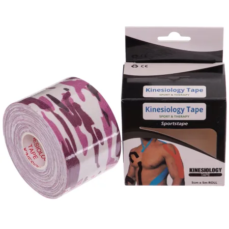 Кінезіо тейп (Kinesiology tape) Рожевий