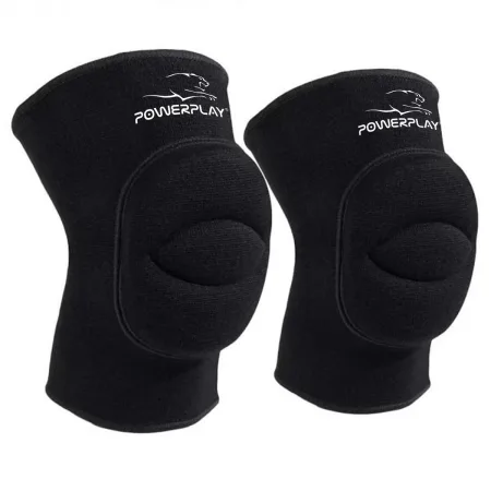 Наколінники PowerPlay PP-8000 Elastic Knee Support (пара) чорні L