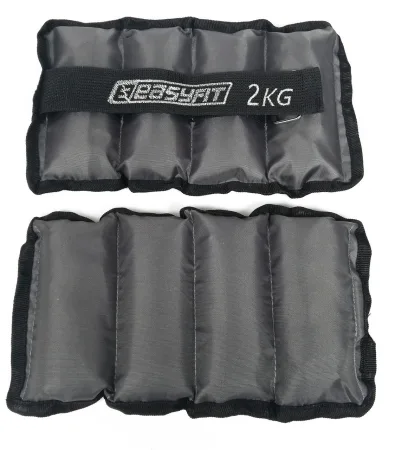 Обтяжувачі для ніг та рук з металом EasyFit Metal - 2 кг пара