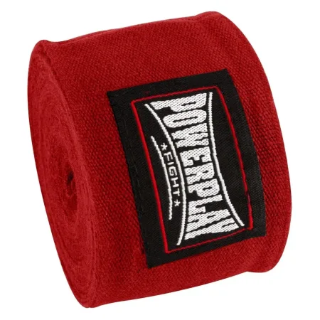 Бинти для боксу PowerPlay 3046 Червоні 2,5 м