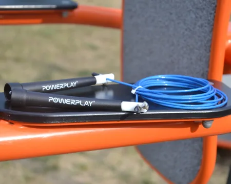 Скакалка швидкісна PowerPlay 4202 Ultra Speed Rope синя 2,9 m.