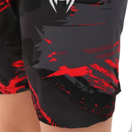 Костюм компресійний дитячий рашгард лонгслів штани і шорти VNM чорний-червоний 9529B-9629B-V5020 XS