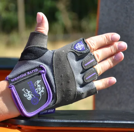 Рукавички для фітнесу Power System PS-2560 Cute Power жіночі Purple - XS