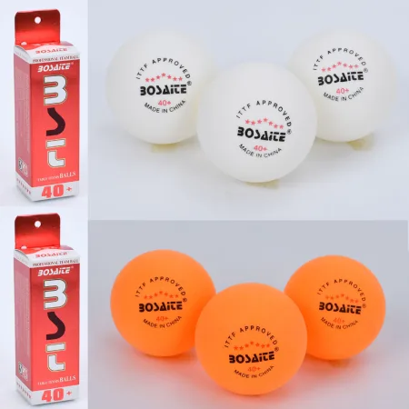 Кульки для настільного тенісу Bosaite (3 шт)