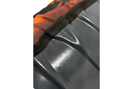 Тюбинг надувные санки ватрушка с камерой "воин" 100 см