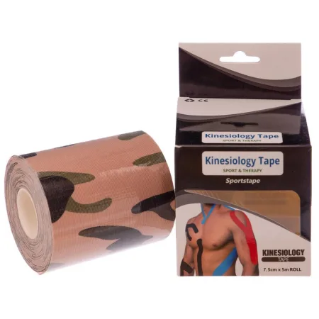 Кінезіо тейп (Kinesiology tape).5 чорний