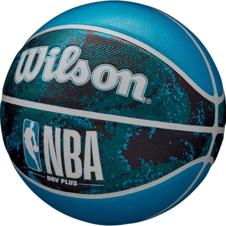 М'яч баскетбольний Wilson NBA DRV PLUS VIBE BSKT Black/Blue size 5 WZ3012602XB5 (оригінал)