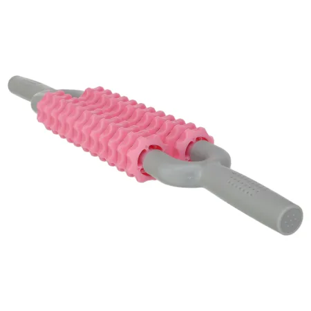 Масажер-палка роликовий 10 масажерів червоний