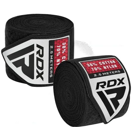 Бинти для боксу RDX Hand Wraps Black (2,5 м.)
