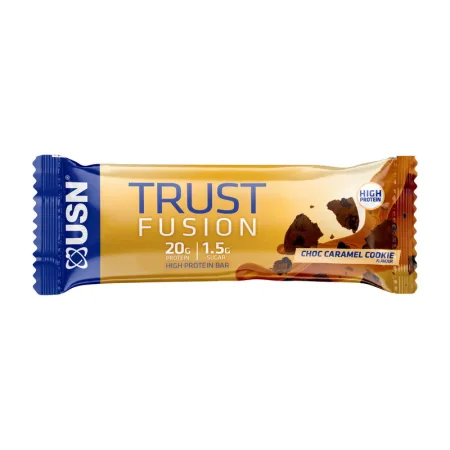 Trust Fusion Protein Bar - 55 г шоко печиво та карамель